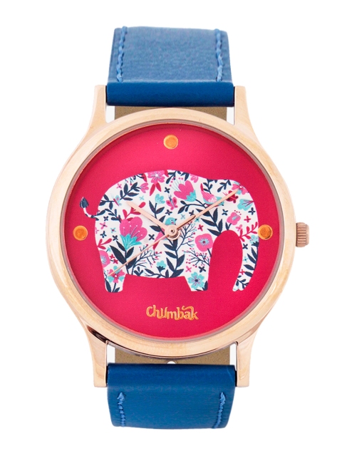 

Chumbak Women Pink Analogue Watch