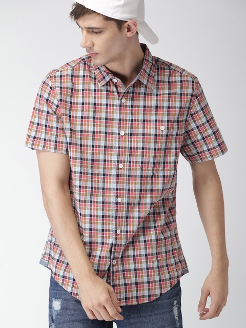 

Tommy Hilfiger Men Multicoloured Original Regular Fit Checked Casual Shirt, Multi