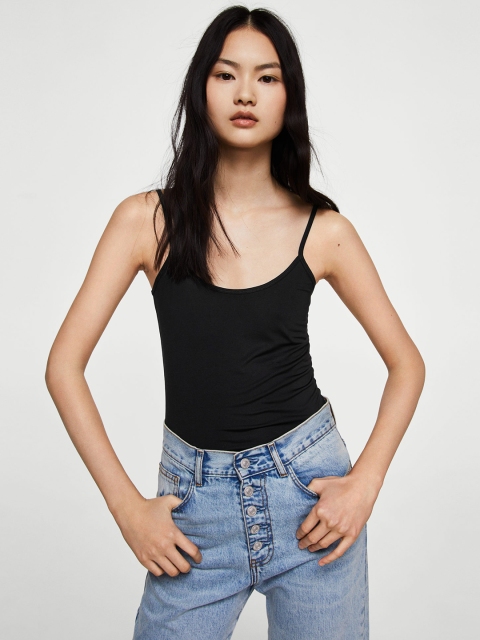 

MANGO Women Black Camisole 21073685