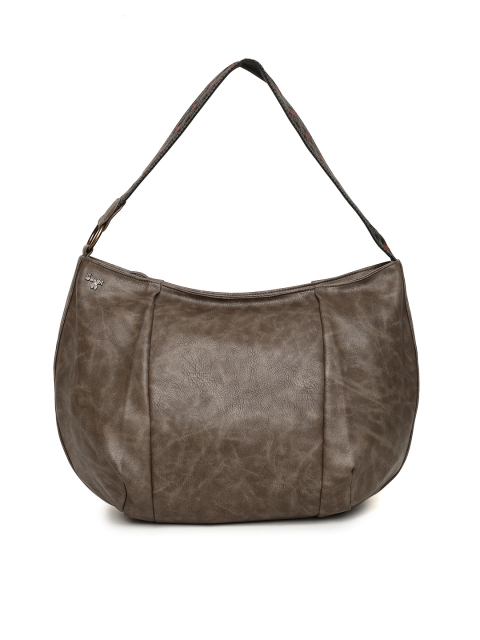 

Baggit Brown Textured Shoulder Bag