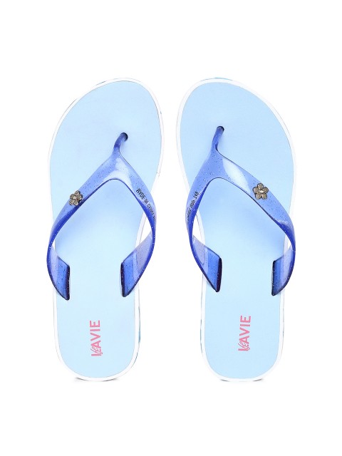 

Lavie Women Blue Solid Thong Flip-Flops