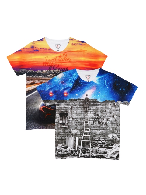 

Wear Your Mind Boys Pack of 2 T-shirts, Orange