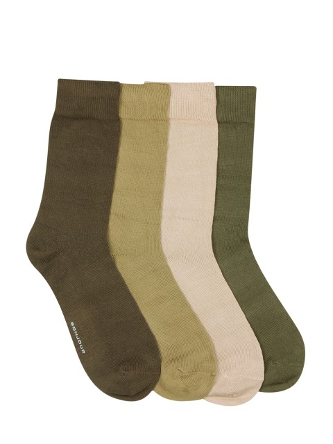

Bonjour Men Set of 4 Assorted Socks, Multi