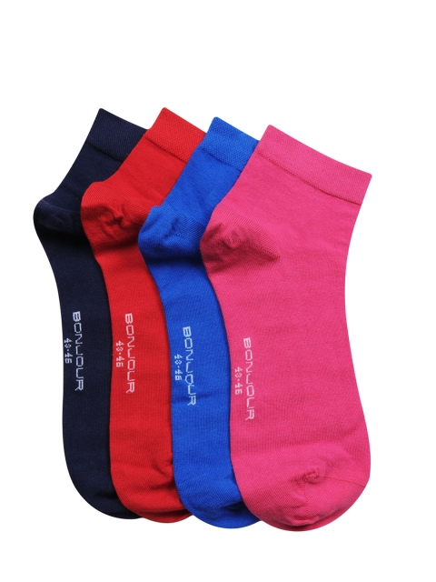 

Bonjour Men Set of 4 Assorted Socks, Multi