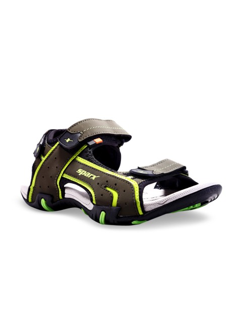 

Sparx Men Olive Green & Olive Green Comfort Sandals