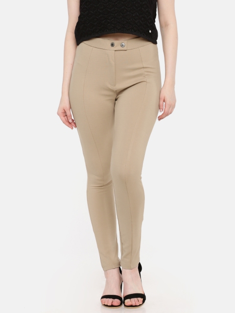 

Elle Women Beige Treggings