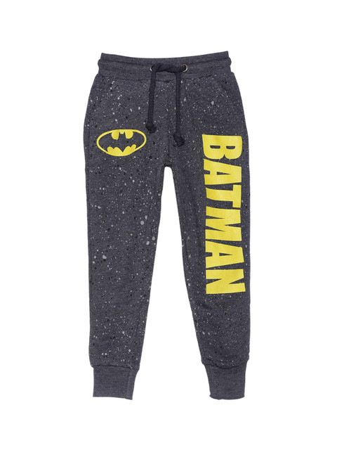 

Kids Ville Girls Blue Amazing Spiderman Printed Joggers, Charcoal