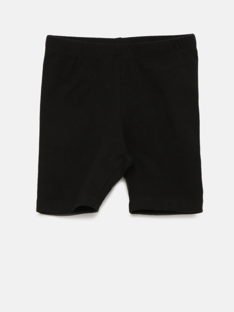 

The Childrens Place Girls Black Bike Shorts