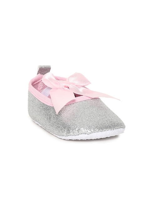 

Fame Forever by Lifestyle Girls Silver-Toned & Pink Ballerinas