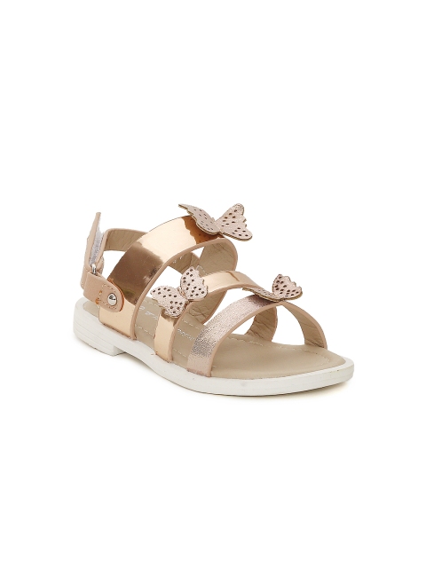 

Fame Forever by Lifestyle Girls Gold-Toned Comfort Sandals