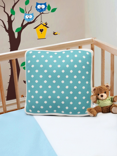 

Pluchi Turquoise Blue Fibre Baby Pillow