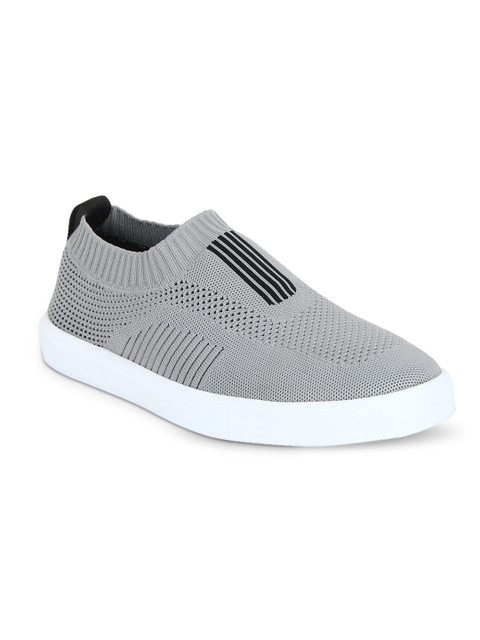 

Park Avenue Men Grey Slip-On Sneakers