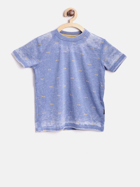 

Pepe Jeans Boys Blue Printed Round Neck T-shirt