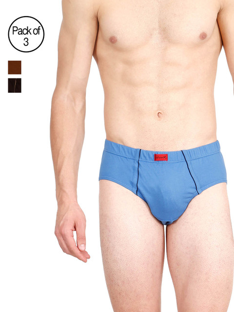 

Genx Men Pack of 3 Assorted Briefs GENX GUSTO IE-BCD