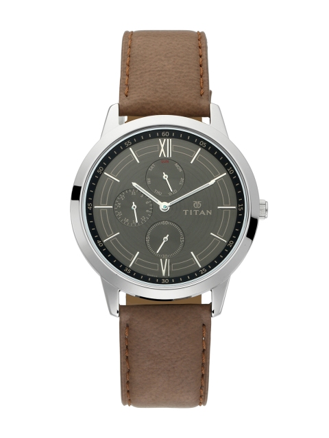 

Titan Men Grey Analogue Watch