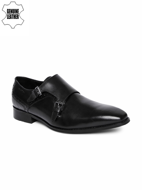 

Ruosh Men Black Monk Shoes
