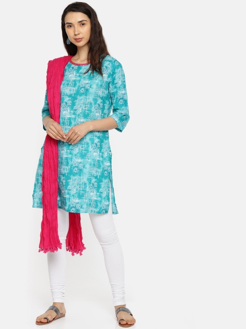 

Karigari Pink Solid Tasselled Pure Cotton Dupatta