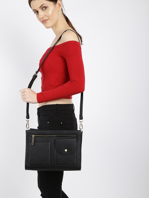 

Steve Madden Black Solid Sling Bag