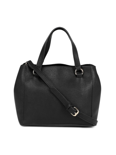 

Steve Madden Black Solid Handheld Bag