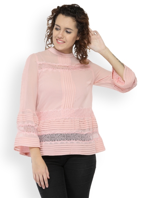 

Oxolloxo Women Pink Solid Top