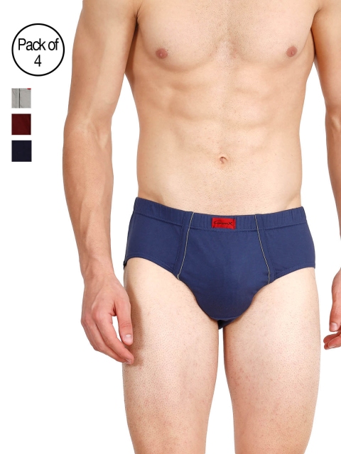 

Genx Men Pack of 4 Assorted Briefs GUSTO IE-EFGH