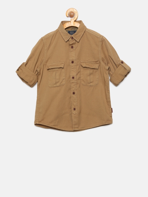 

Indian Terrain Boys Khaki Shirt