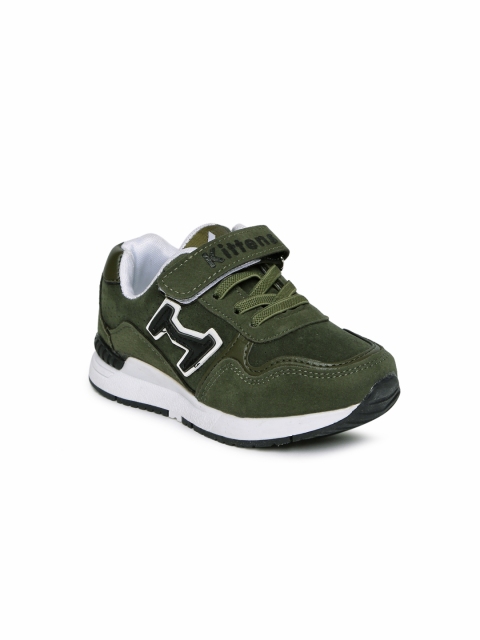 

Kittens Boys Olive Green Mesh Sneakers