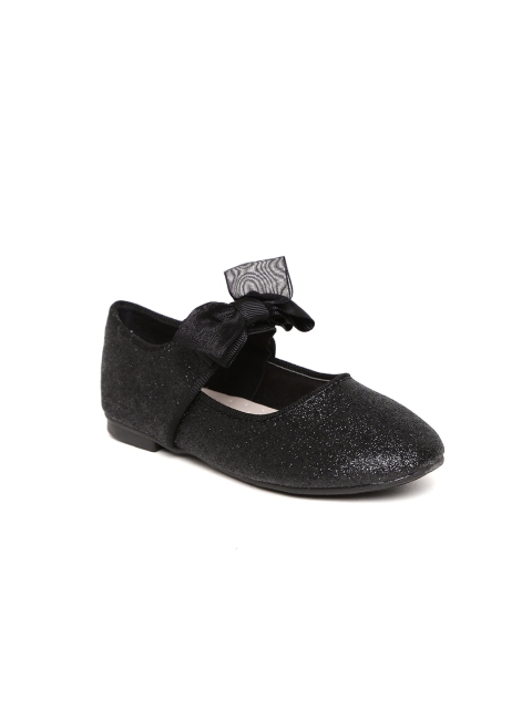 

Kittens Girls Black Shimmer Synthetic Mary Janes