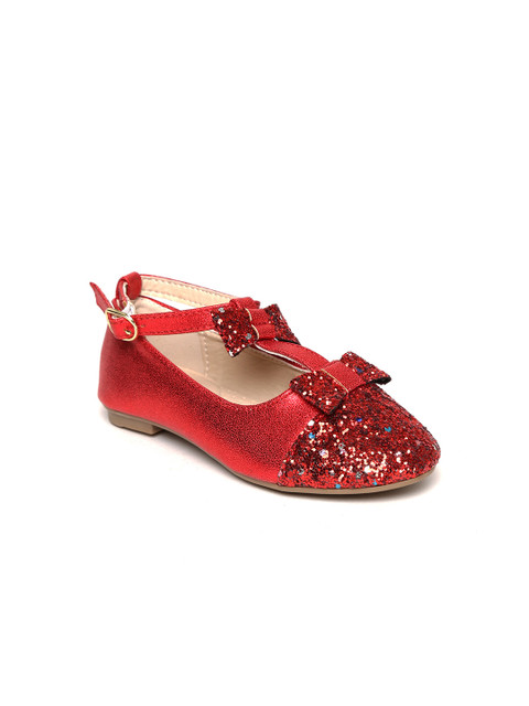 

Kittens Girls Red Shimmer Ballerinas