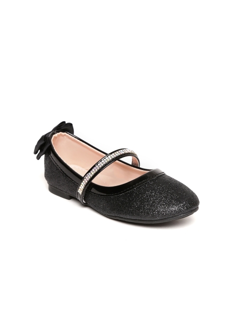 

Kittens Girls Black Shimmer Ballerinas