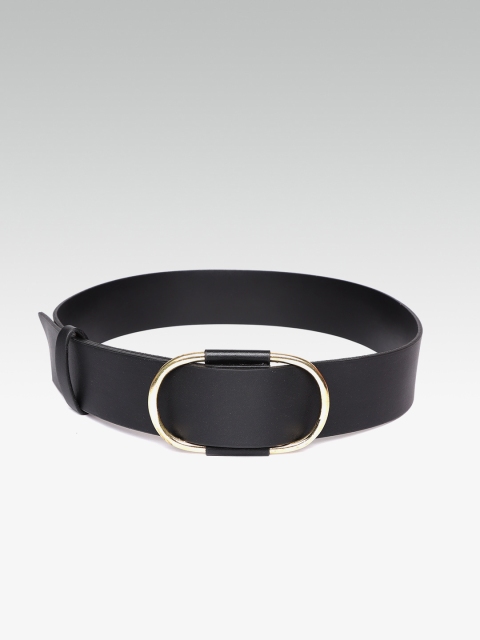 

20Dresses Women Black Solid Belt
