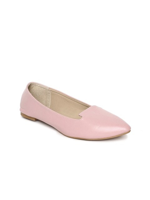 

People Women Pink Solid Ballerinas