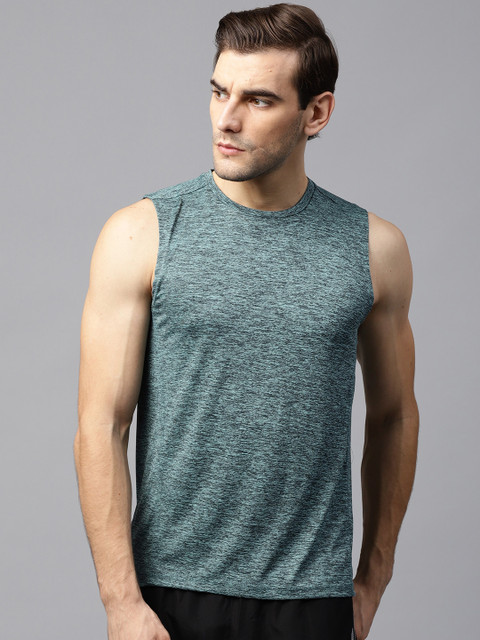 

HRX by Hrithik Roshan Men White Printed Round Neck T-shirt