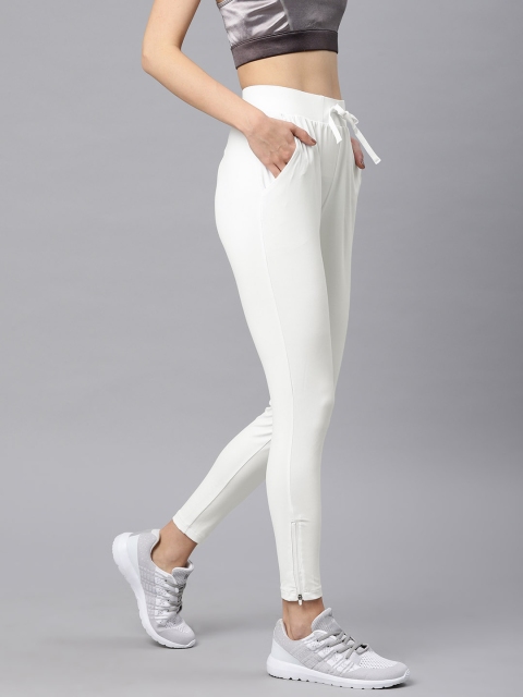 

HRX by Hrithik Roshan Women White Track Pants