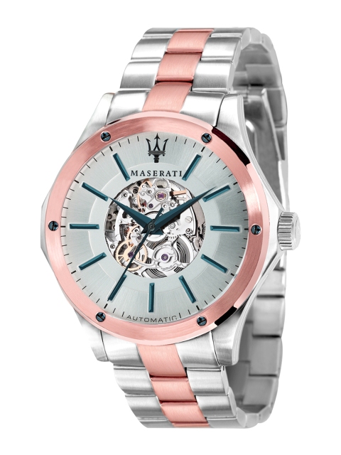 

Maserati Men Silver-Toned Analogue Watch