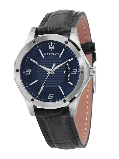 

Maserati Men Navy Blue Analogue Watch