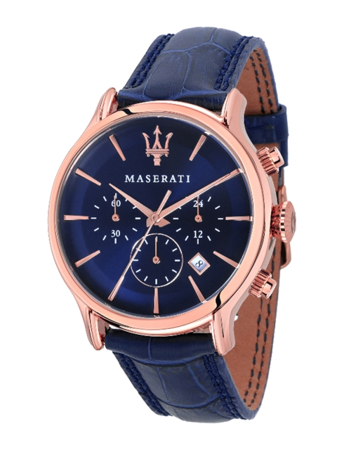 

Maserati Men Blue Analogue Watch