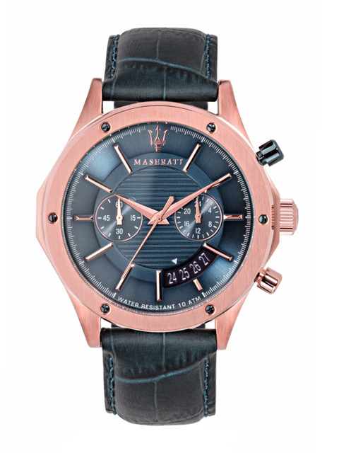 

Maserati Men Navy Blue Analogue Watch