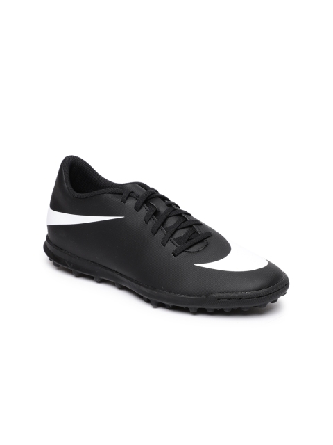 

Nike Men Black BravataX II (TF) Turf Football Shoes