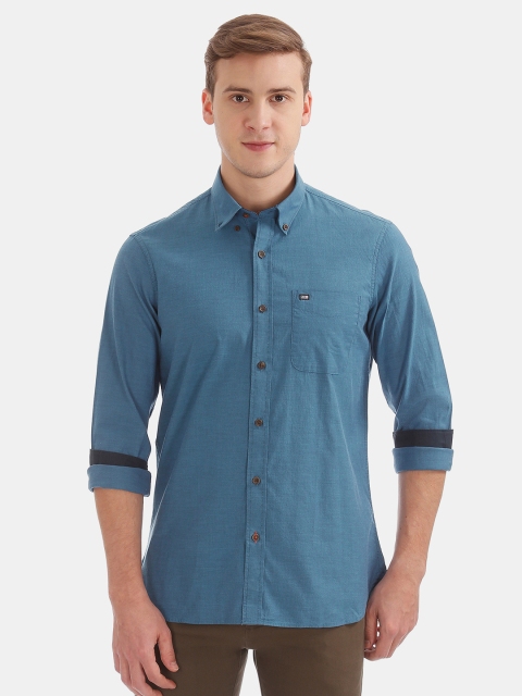 

Arrow Sport Men Blue Classic Slim Fit Solid Casual Shirt