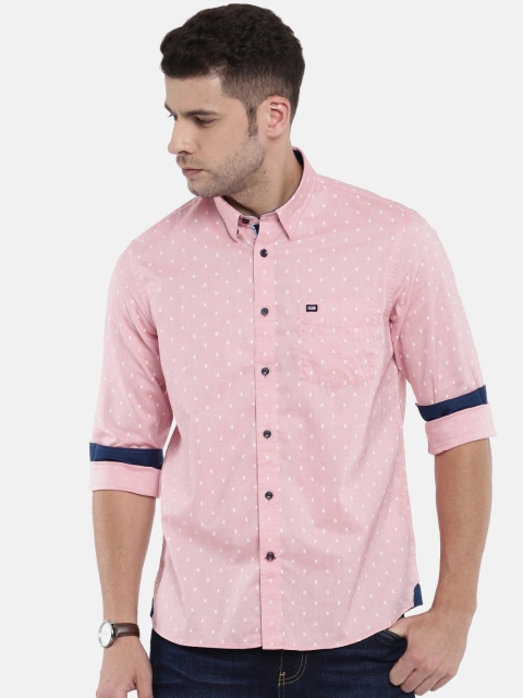 

Arrow Sport Men Pink Classic Slim Fit Printed Casual Shirt