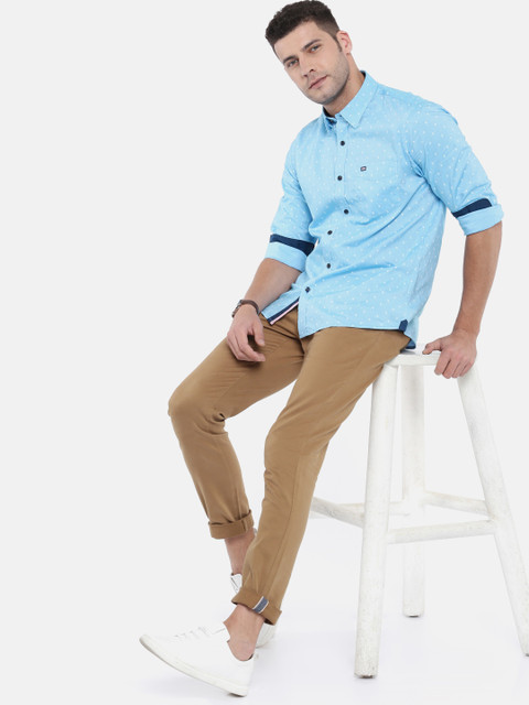 

Arrow Sport Men Blue Classic Slim Fit Printed Casual Shirt
