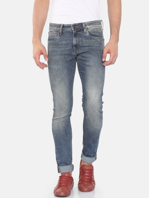 

Jack & Jones Men Blue Slim Fit Low-Rise Clean Look Stretchable Jeans