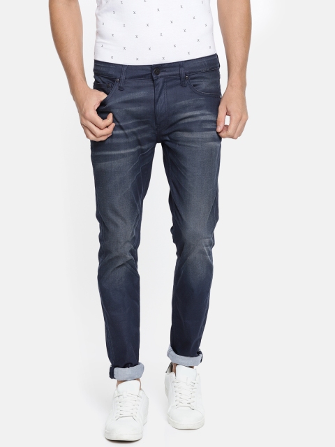 

Jack & Jones Men Blue Skinny Fit Low-Rise Clean Look Stretchable Jeans