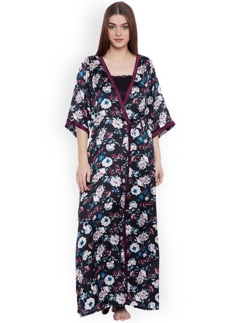

Clovia Women Black Robe