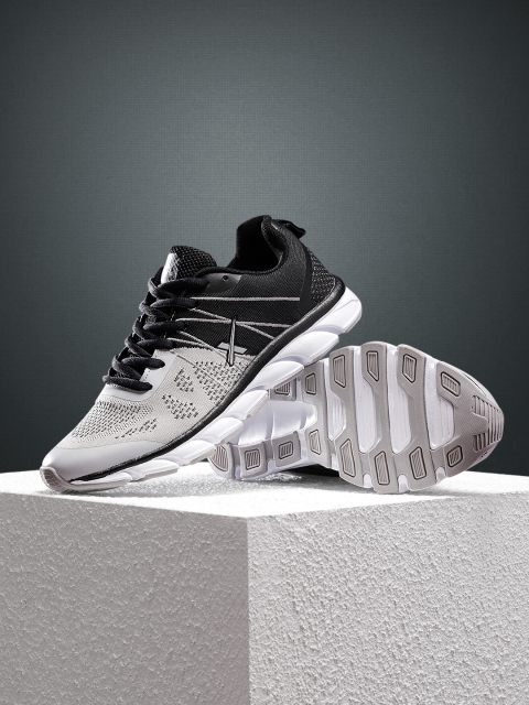 

HRX by Hrithik Roshan Men Grey & Black Colourblocked Core 1.0 Running Shoes