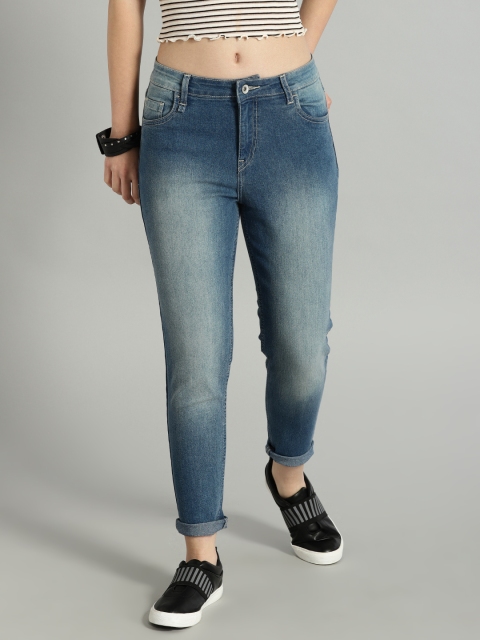 

Roadster Women Blue Skinny Fit Mid-Rise Clean Look Stretchable Jeans