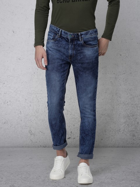 

Ecko Unltd Men Blue Slim Fit Mid-Rise Clean Look Stretchable Jeans