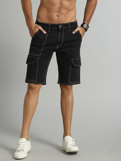 

Roadster Men Black Slim Fit Mid-Rise Clean Look Stretchable Jeans
