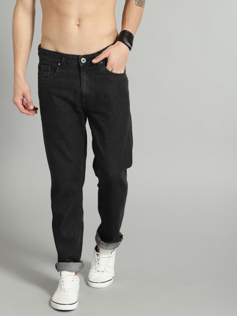 

Roadster Men Black Slim Fit Mid-Rise Clean Look Jeans